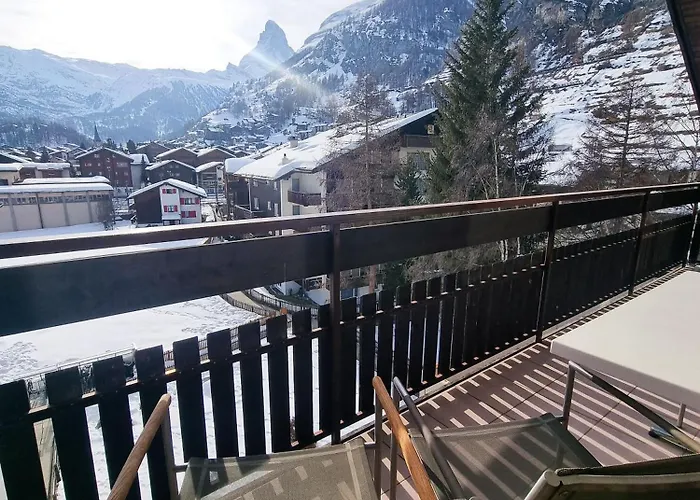 Luxury Penthouse With Great Matterhorn View 아파트 체르마트